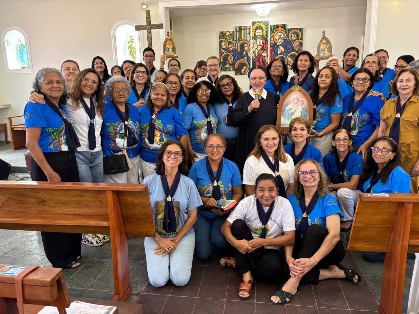 Movimento Mãe Rainha realiza formação para missionários em Roraima