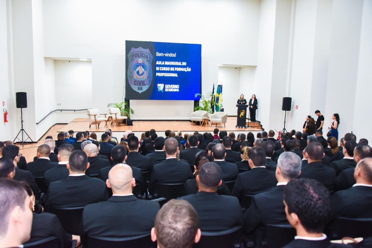 Polícia Civil dá início à formação de novos profissionais com 169 candidatos