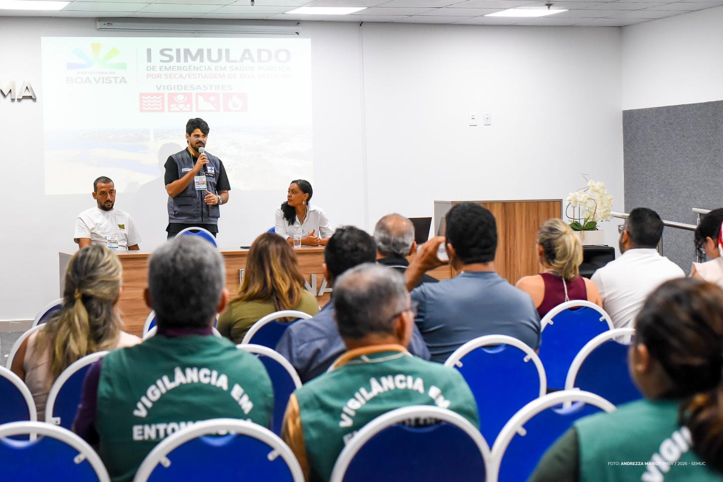 Simulado de emergência avalia ações para período de estiagem