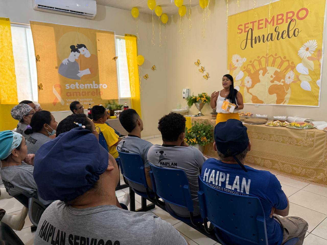Unidades hospitalares de Roraima recebem programação especial do Setembro Amarelo