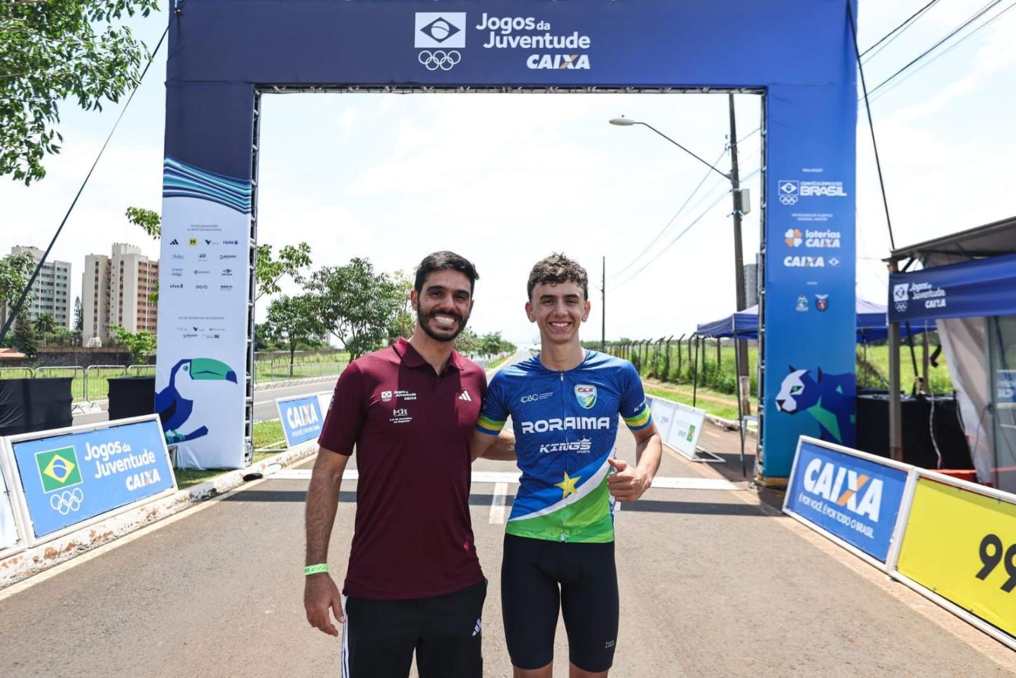 Ciclista de Roraima conquista medalha de bronze nos Jogos da Juventude 2026