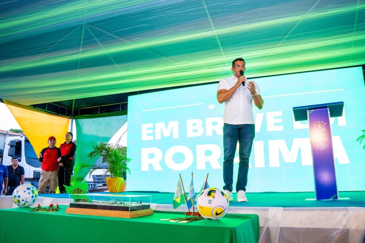 Federação Roraimense lança construção de centro de futebol no Jóquei Clube