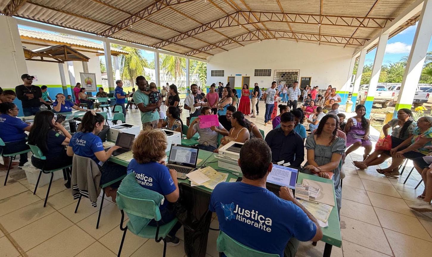 Justiça Itinerante oferece serviços jurídicos e de cidadania em Normandia