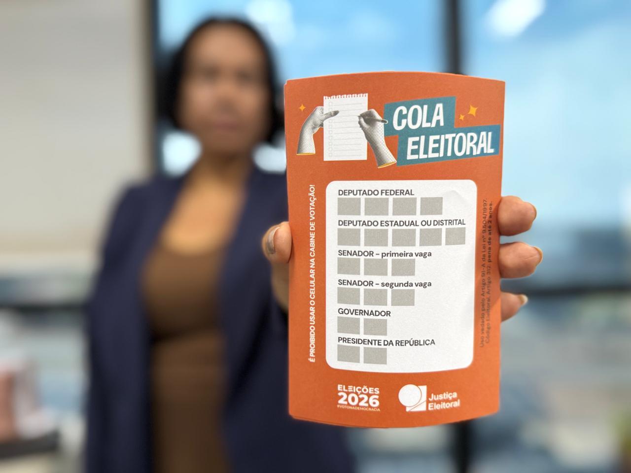 Sem celular na cabine, TRE-RR orienta eleitores a levarem números anotados